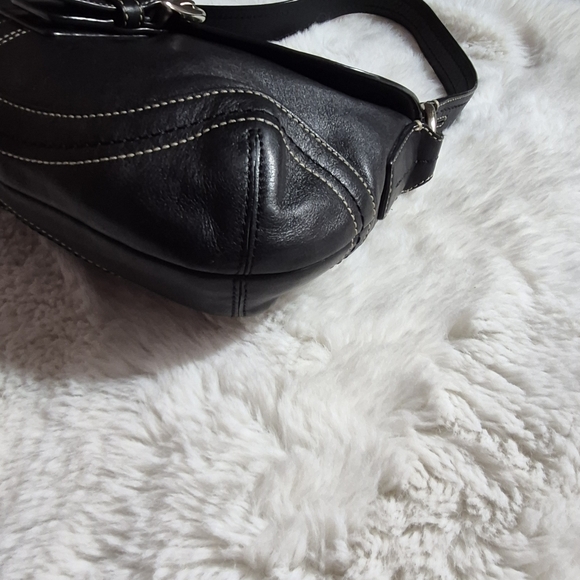 Coach Y2K Soho Black Leather Shoulder Bag - Picture 7 of 13